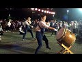 和太鼓 盆踊り曲 河内おとこ節 千葉神楽太鼓2018 第32回真砂夏祭り 2日目