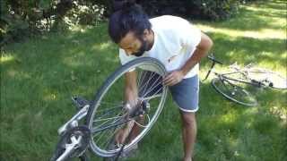 Réparer une Roue de Vélo Voilée ou Tordue facilement!