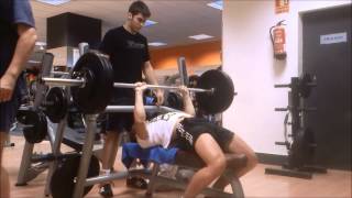 Bench Press 90kg 3 reps @70kg bw