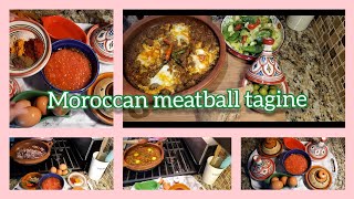 Moroccan meatballs tagine