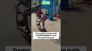 A Commute Companion For All Ages! #versatileescooter #electricscooter #makeinindia