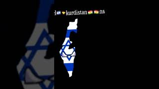 Countries that support Kurdistan