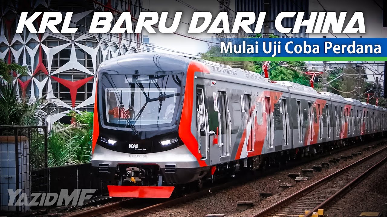 Mulai Ujicoba Perdana Klb Uji Coba Lari Krl Baru Buatan China Crrc