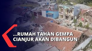 Jokowi Instruksikan Bangun Rumah Tahan Gempa Cianjur, BNPB: Lahan 2 Hektar Disiapkan!