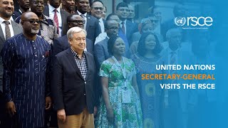 United Nations Secretary-General visits the UN Entebbe Campus