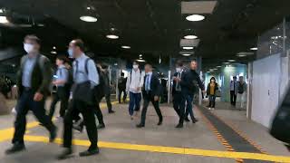 Shinjuku Station Walk | Keio Line to Tokyo Metro Marunouchi Line | Japan 4K