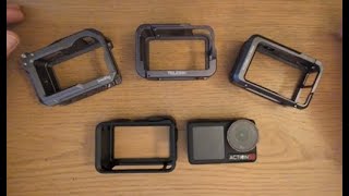 DJI Osmo Action Camera Cage Showdown