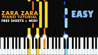 Zara Zara Behekta Hai - RHTDM (EASY Piano Tutorial)