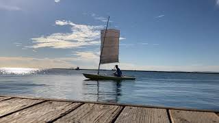 Square Sail In Light Wind