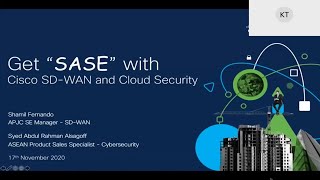 Get SASE with Cisco SD-WAN and Cloud Security