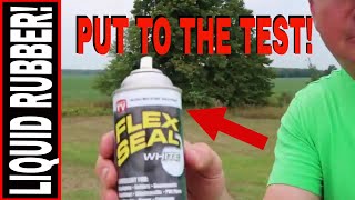 FLEX SEAL SPRAY RUBBER PUT TO THE TEST!