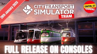 CITY TRANSPORT SIMULATOR TRAM  | FULL RELEASE ON CONSOLES