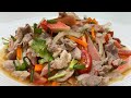 You can make easy Thai recipe of pork and spicy sauce | Ok Eating88 Ep.12