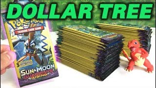 Opening TONS of DOLLAR TREE POKEMON TCG BOOSTER PACKS! - ULTRA RARE PULLS!