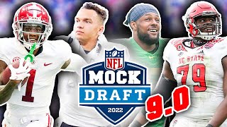 The Official 2022 NFL First Round Mock Draft! 9.0 (With Surprise Blockbuster Trade) || TPS