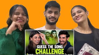 Guess The Song Challenge - Anmol Baloch \u0026 Ali Raza Interview | Iqtidar | WhatTheFam Reactions!!