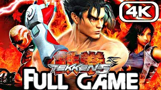 TEKKEN 5 Gameplay Walkthrough FULL GAME (4K 60FPS) All Characters Endings + Devil Within