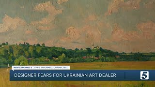 Interior designer fears for Ukrainian art dealer