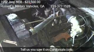 1952 Jeep M38  for sale in Cairo, GA 39827 at the Russell`s