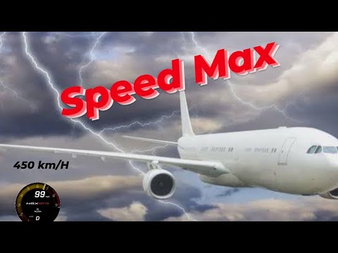 Gila!! Kecepatan Maksimum Pesawat Bisa 450km/ Hours? - YouTube