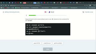 18 Adding & Removing Elements | JavaScript Intermediate | Sololearn