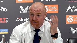 'There is a lot of challenges but I’m NOT making excuses!' | Sean Dyche | Wolves 1-1 Everton