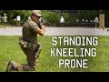 Combat Shooting Drill: Standing Kneeling Prone | Tactical Rifleman