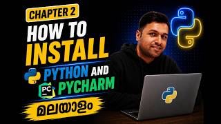 Install Python and PyCharm | Malayalam | Python Tutorial