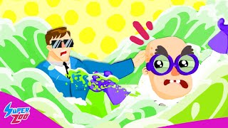 Dr. Spooky makes SLIME! | Cartoons for Kids | SuperZoo