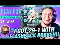 OMG I FINISHED 29-1 WITH FLASHBACK ROBBEN!! TOP 200!? PRO FUT CHAMPIONS GAMEPLAY HIGHLIGHTS! FIFA 21