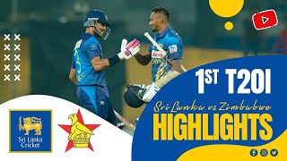 Thrilling Chase, Last-Over Drama | 1st T20I Highlights | Sri Lanka vs Zimbabwe 2024
