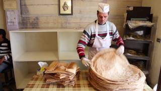 Lebanese Markouk Saj Bread; \