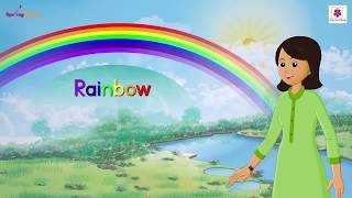 Rainbow Rhyme For Kids | Animated Learning Songs For Children | Periwinkle