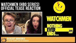 WATCHMEN (HBO Series)  Tease - Nadia Sawalha & The Boxset Bingers Reaction
