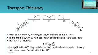 Talk 1: Optimizing Quantum Transport...\u0026  Talk 2 On Chip Nanophotonics for Quantum Entanglement...