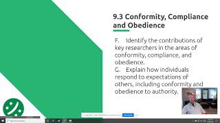 AP Psychology 9.3 Conformity