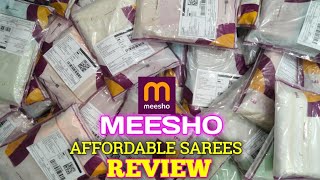 Meesho daily wear saree haul | affordable wedding party’s festival new saree haul unboxing \u0026 review