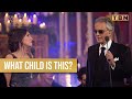 Andrea Bocelli ft. Francesca Battistelli | What Child Is This? | LIVE