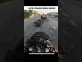 live cr@sh bike rider drag race goes 🥵 youtubeshorts sorts shorts