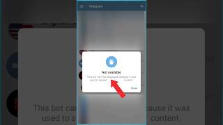 This Channel Cannot Be Displayed Because It Was Used To Spread Telegram Problem Telegram Shorts