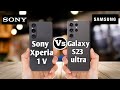 Sony Xperia V 1 VS Samsung Galaxy S23 ultra #Becktechnical