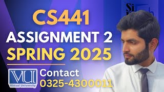 CS441 assignment 2 solution 2025 | CS441 assignment 2 solution spring 2025 #CS441#assignment2#2025