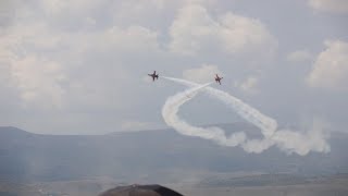 Afyonkarahisar'da 100. yıl etkinlikleri hava gösterileri ile başladı