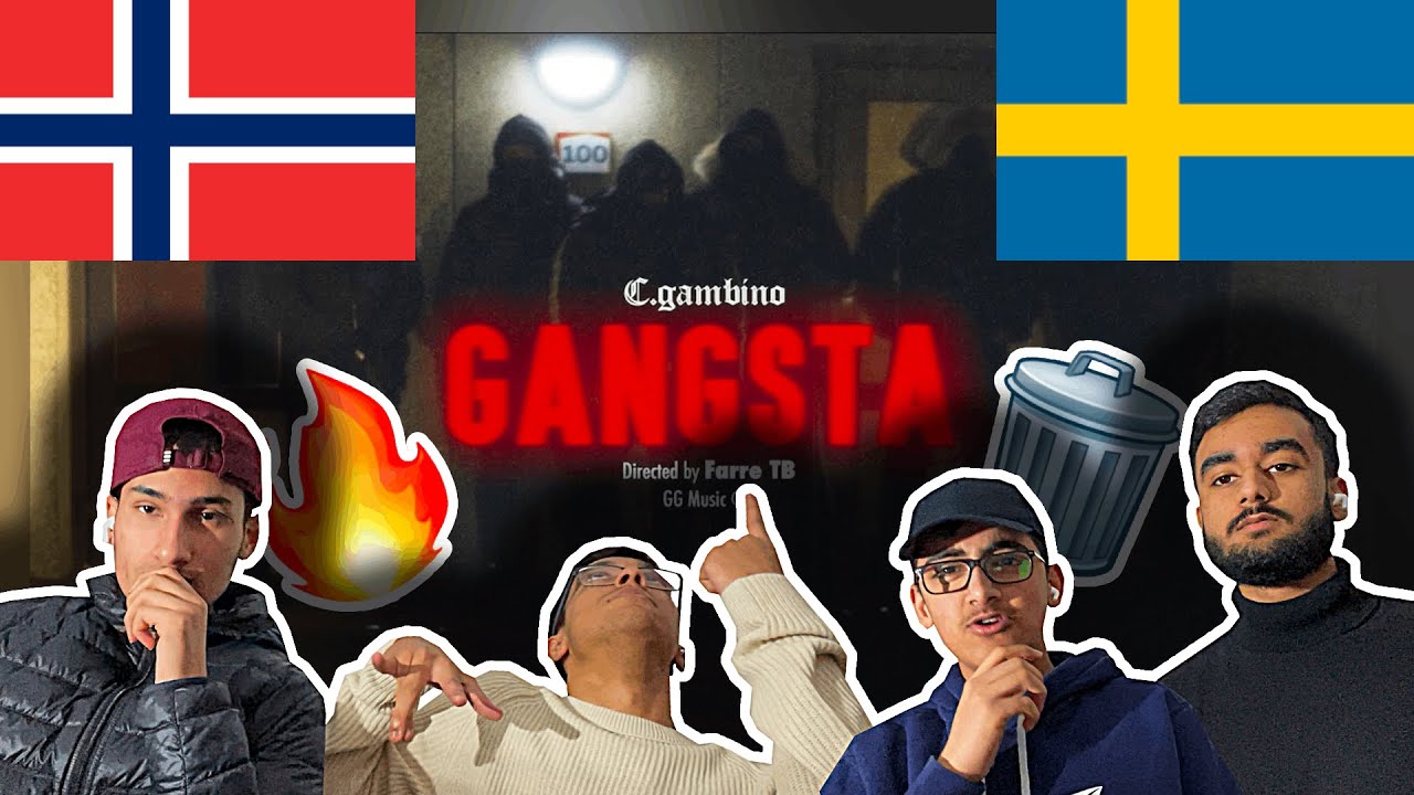 Norwegians React To (Swedish Rap) Reacting Til C.Gambino - GANGSTA (DNA ...