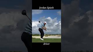 Jordan Spieth driver swing slow motion