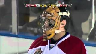 Iginla threads needle on Alex Tanguay goal 2/20/11