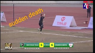 NRT Vs CHURCH BOYS /Penalty shootout/sudden death/ extraordinary penalty kick #football