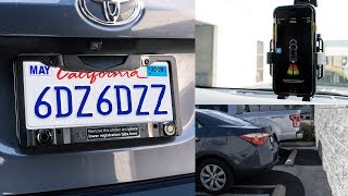 FenSens Wireless Parking Sensor - License Plate Frame