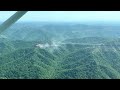 mountaintop removal on coal river mountain 5 10 2023 with blasting deforestation