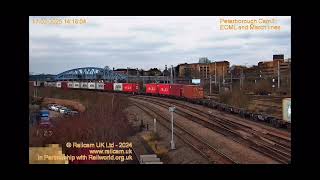 Freightliner 66587 Peterborough Railcam